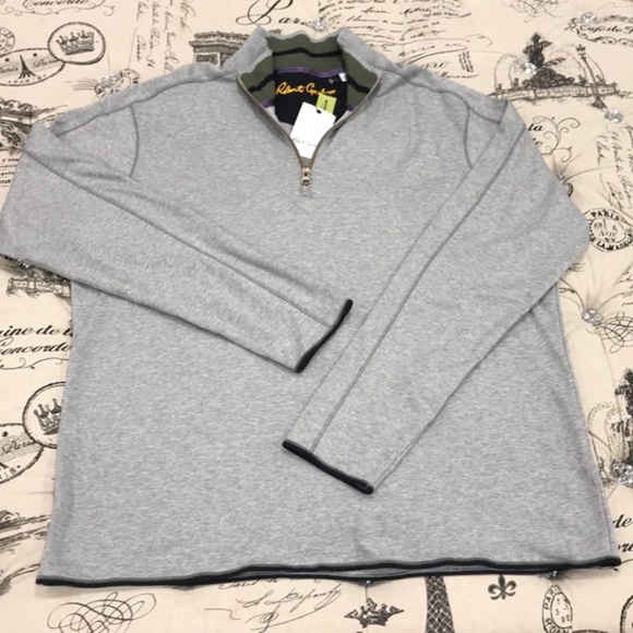 Robert Graham Elliot Quarter Zip Pullover - Picture 3 of 6